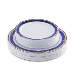 Посуда, наборы одноразовых тарелок, 50 шт., 7,5 дюйма, 50 шт., 10,25 дюйма