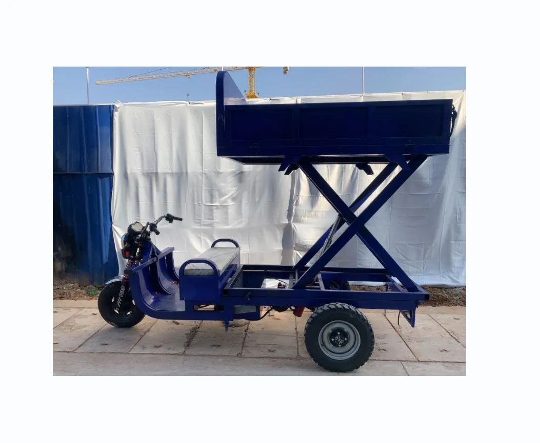Factory Electric truck with lift platform for loading and lifting Cargo