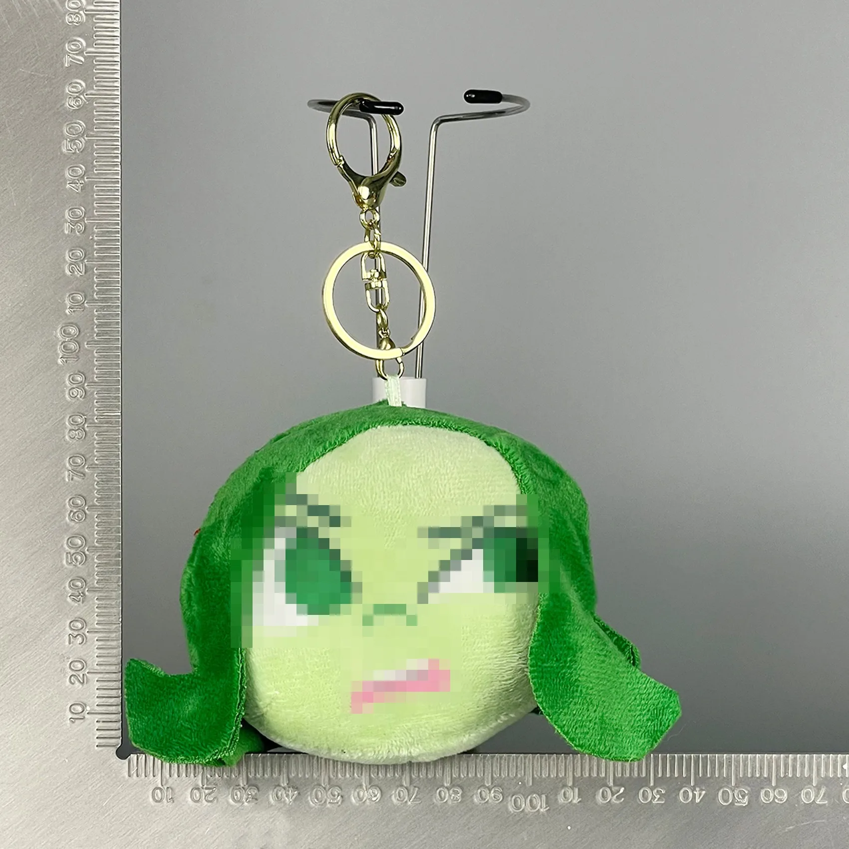 2024New Sales Cartoon Character Peluches Anime Brain Mood Plush Keychain Sad Angry Anxious Plush Pendant Baby Toys