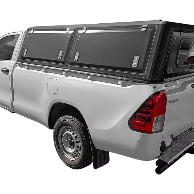 4x4 Pickup Aluminum Canopy Foldable Truck Hard top Canopy For single cab toyota hilux Car Truck Topper Bed Canopy
