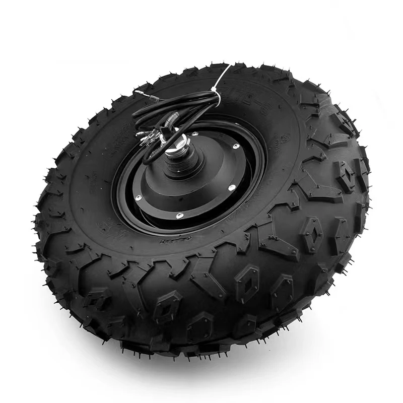 Electric off road wheelbarrow hub motor 24v 36v 48v 350w 14.5inch all Terrain Electric Unicycle Motor with low speed