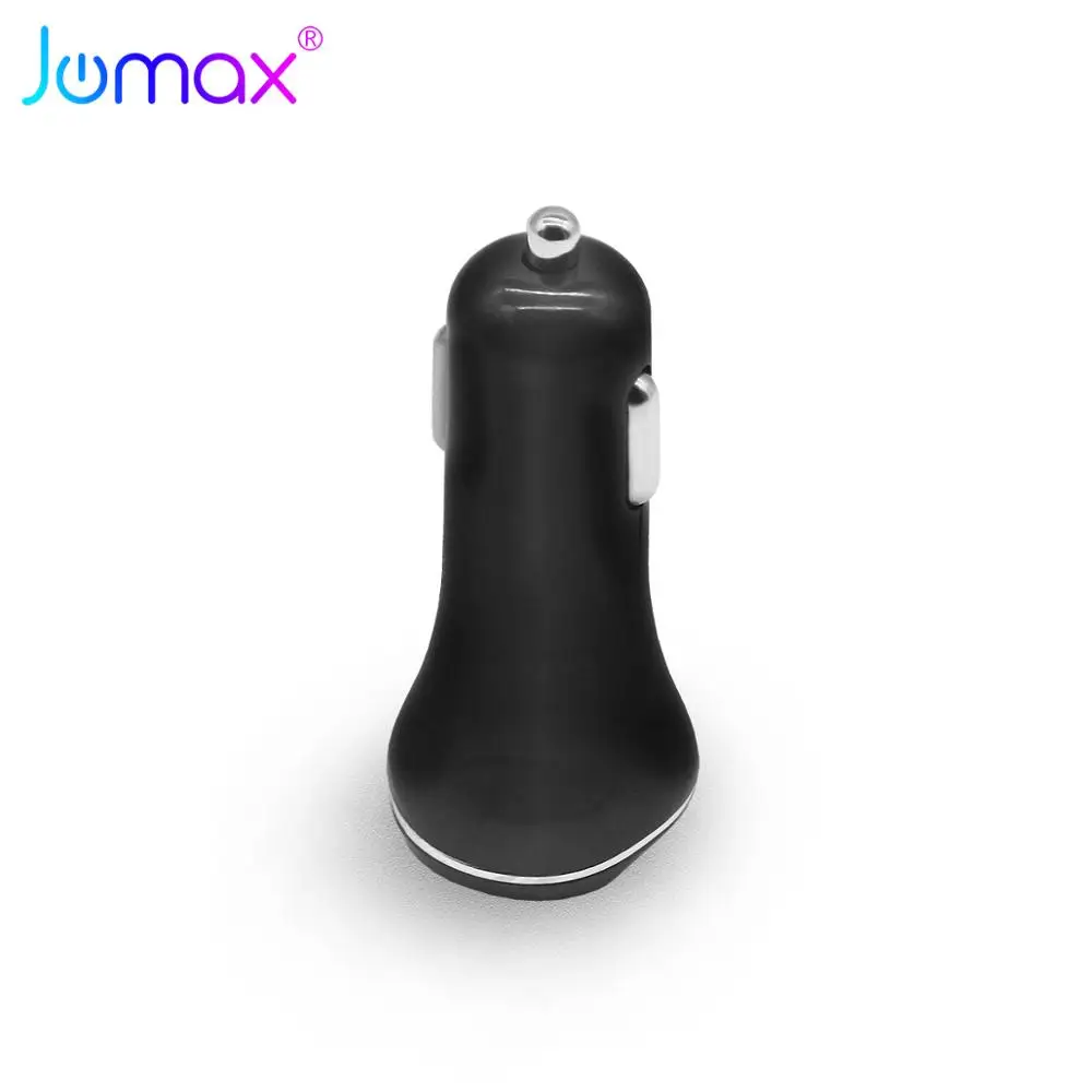 JUMAX QC3.0 portable fast charging car charger 2A 3.1A for mobile phone car accessories dual USB ports DC12 24V auto parts
