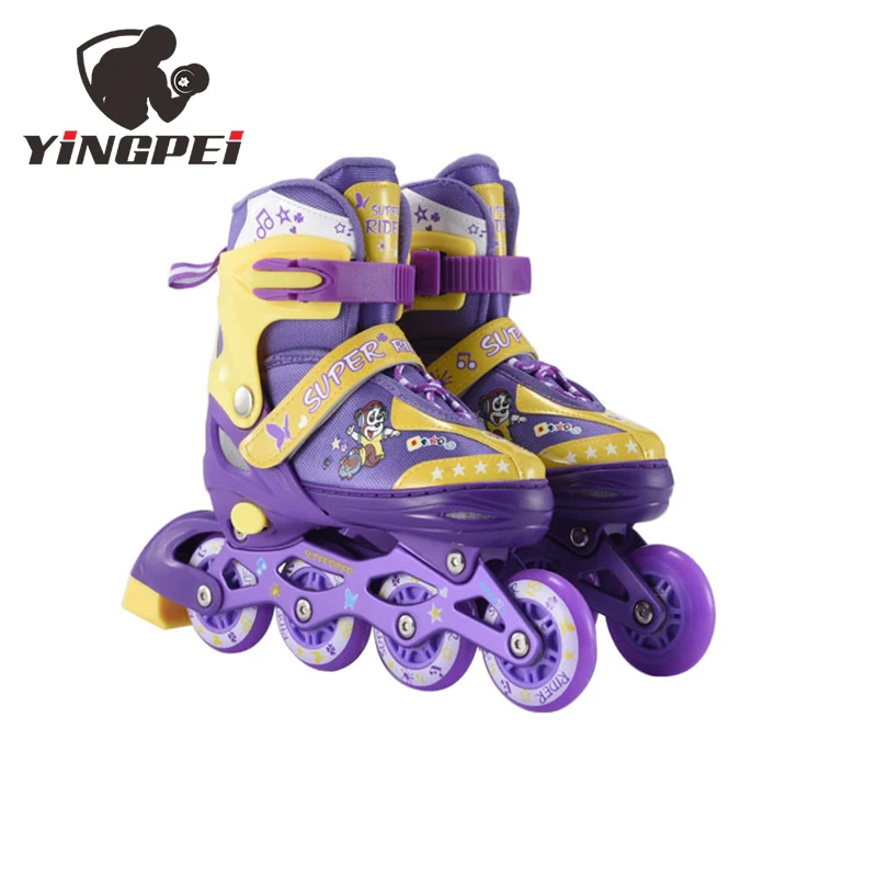 YINGPEI  High quality adjustable professional competition Inline roller skate for sale