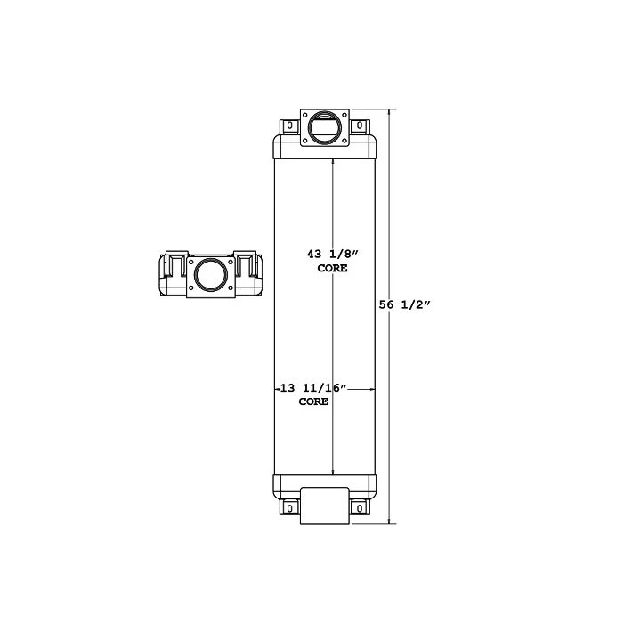 195-03-63121 aftercooler for komatsu D375A