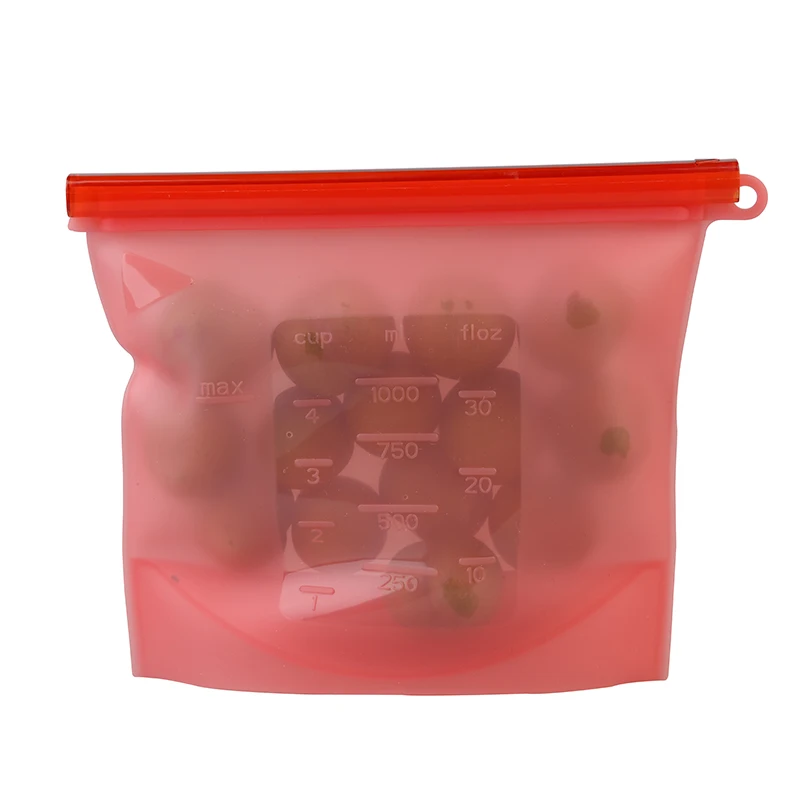 
amazon top sale zip sous vide stasher reusable silicone food storage bags 