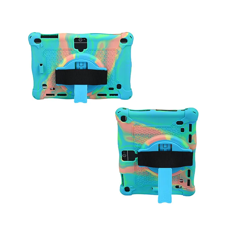 WIFI Kids Tablet OS Android 10 with High Resolution 1280*800 for Kids Learning and Playing Games Two in One Tablet