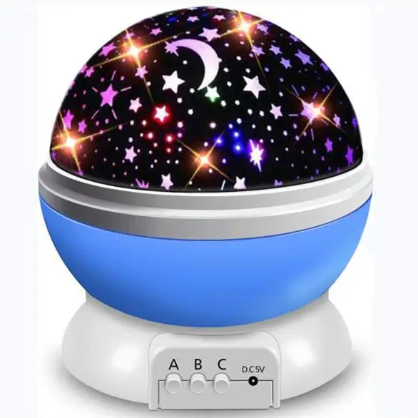 Room Decoration Galaxy Projector Manual Button Lighting Music Dimmable Rgb Night Light For Kids