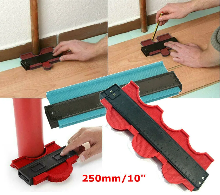Plastic 10 inch Contour  Gauge Tool  Contour Duplication Gauge