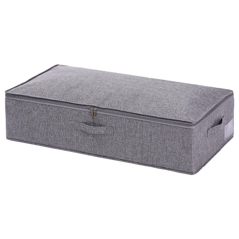 Home useful large container Underbed Breathable Clothes Blankets Duvet Under Bed Storage Bags for Bedrooms