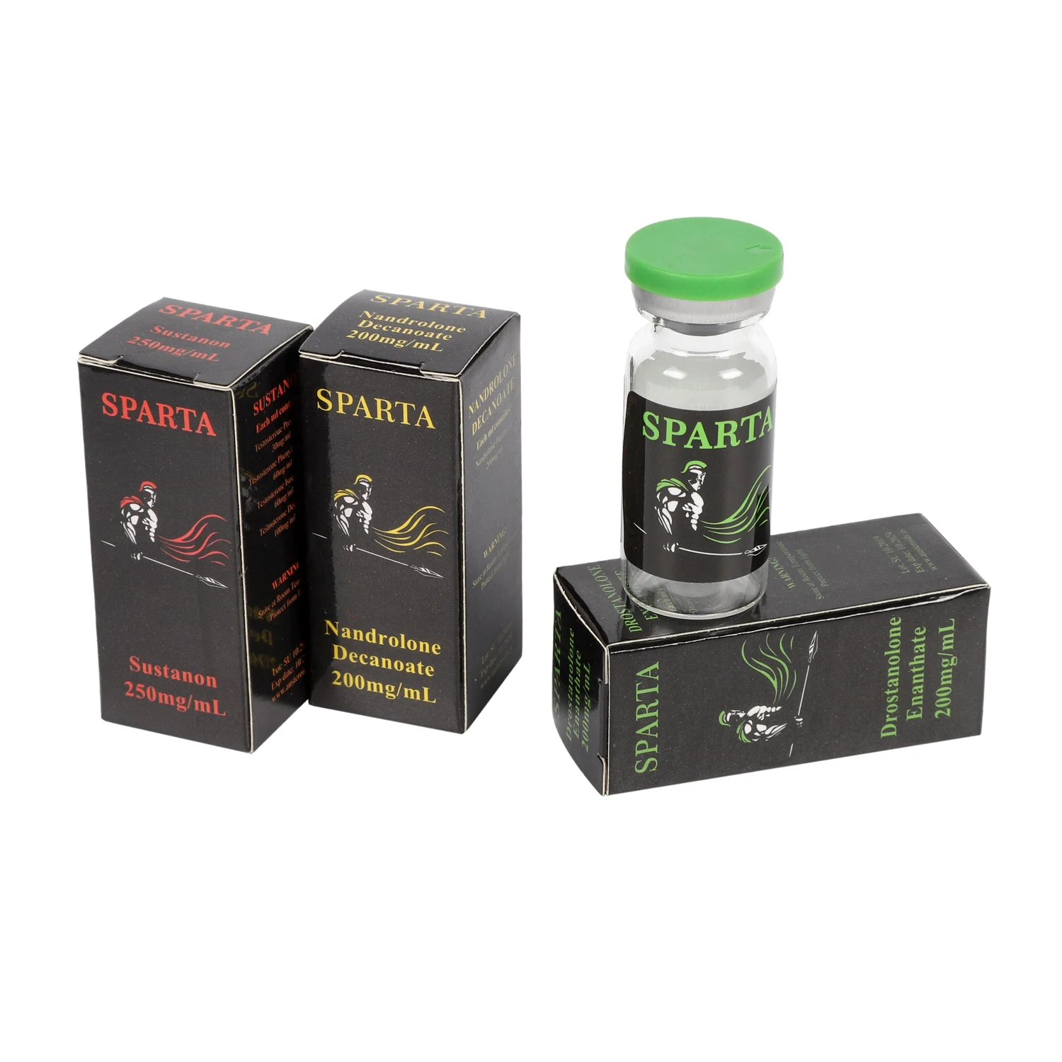 Custom hologram medical 10ml steroid vial  injection bodybuilding packaging box