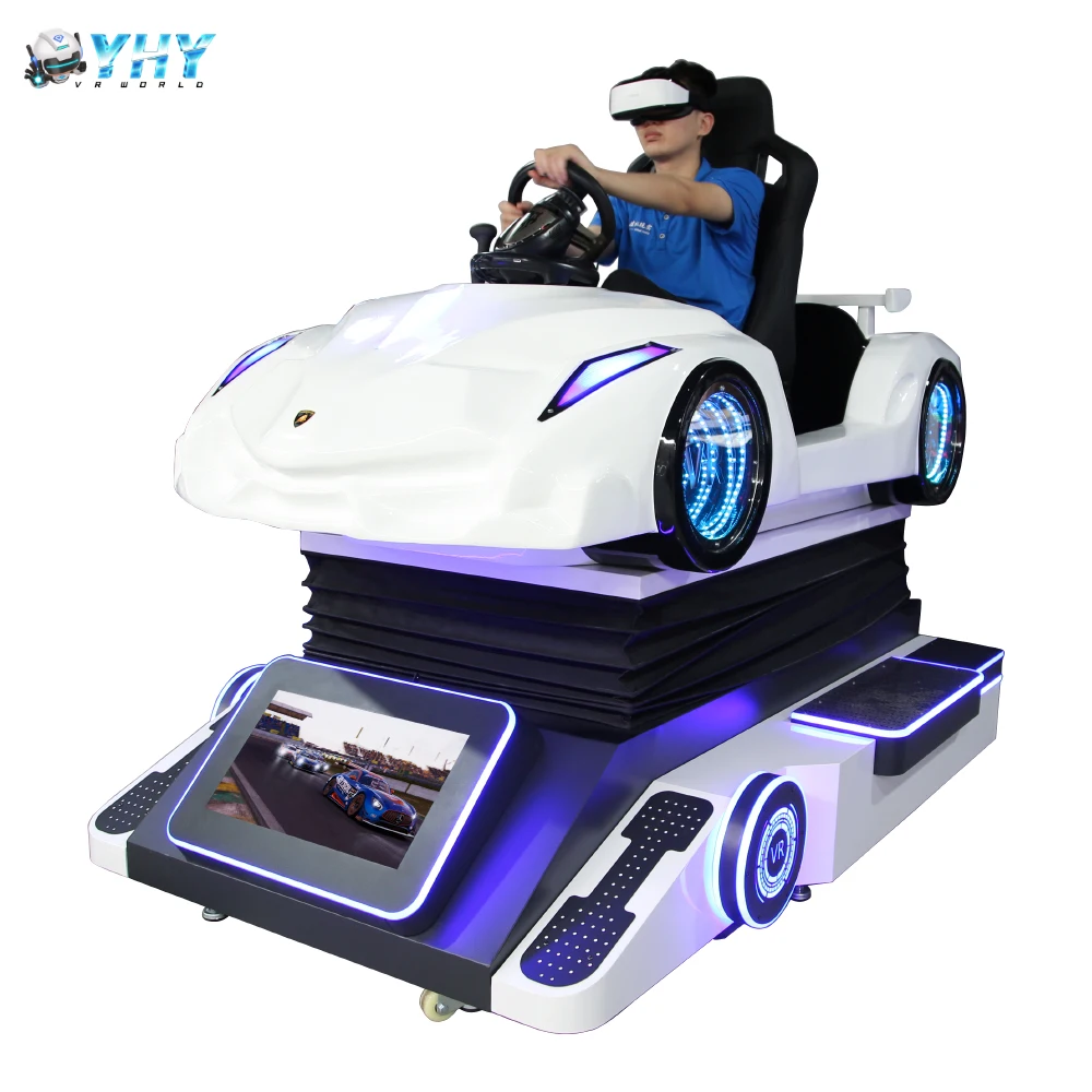 Factory Price Steering Wheel  9D F1 Game Machine Simulator 3D Car Driving Car Racing Simulator