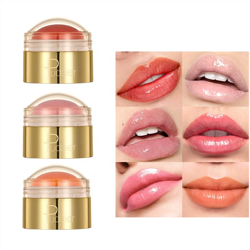 OEM Wholesale Lip Care Makeup Moisturizing Lip Mask Plumping Hydrating Repair Cruelty Free Vegan Tinted Lip Balm Private Label