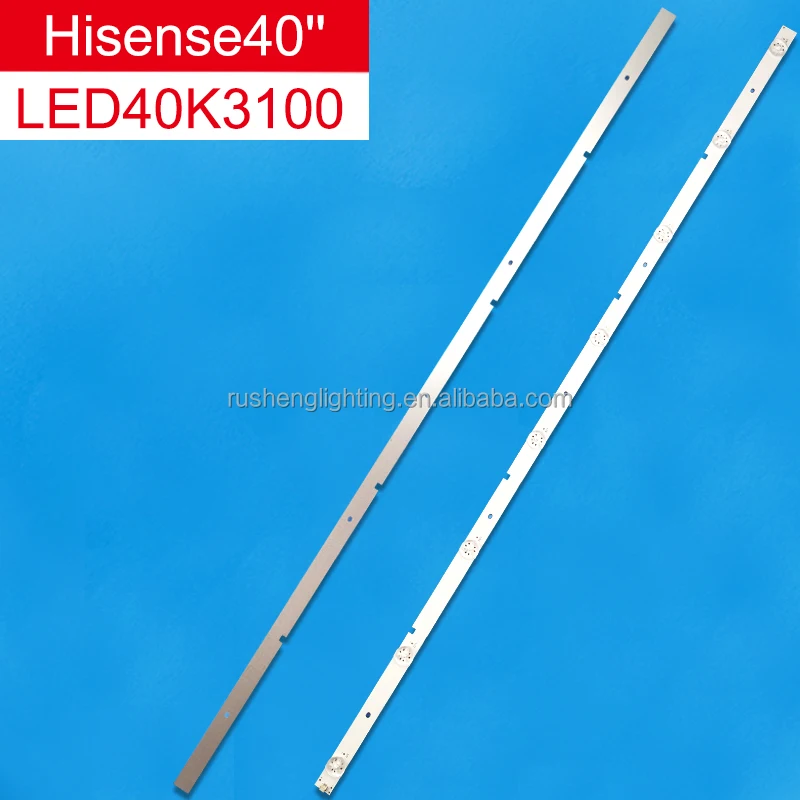 RS-205 High quality JL.D40081330-003BS-M 3pcs*8leds/set 3v 760mm  TV Backlight Strip for Hisense 40inch