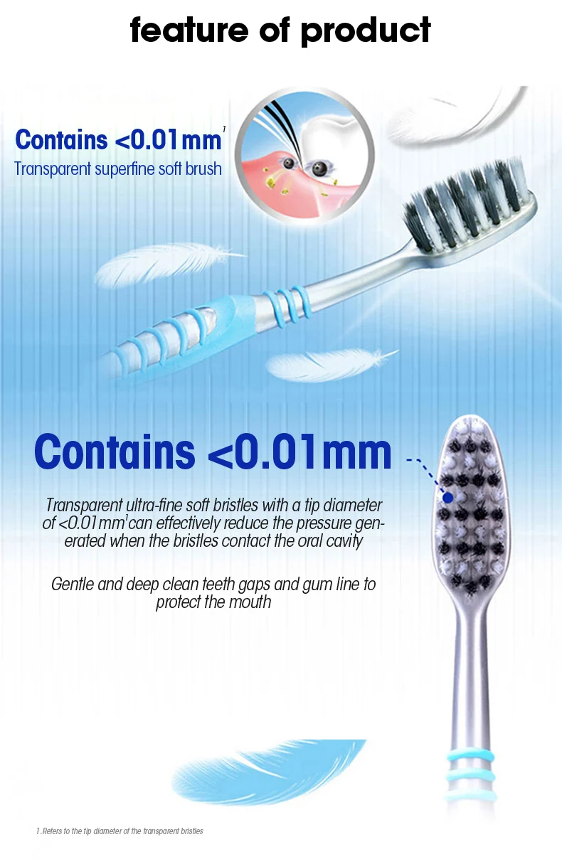 silver ion toothbrush bristles