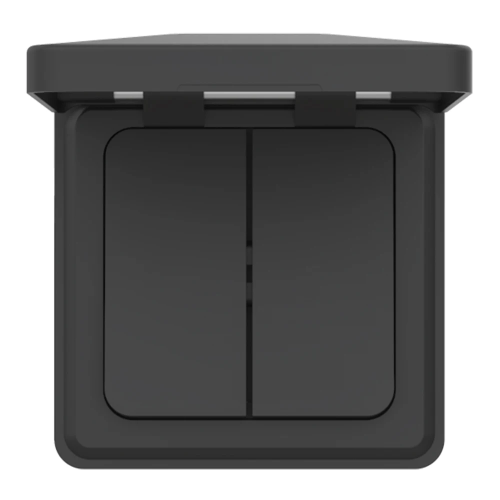 RV Parts & Accessories 16A 250V 2 Gang 1 Way RV Interior Electric Switch for Caravan Motorhome