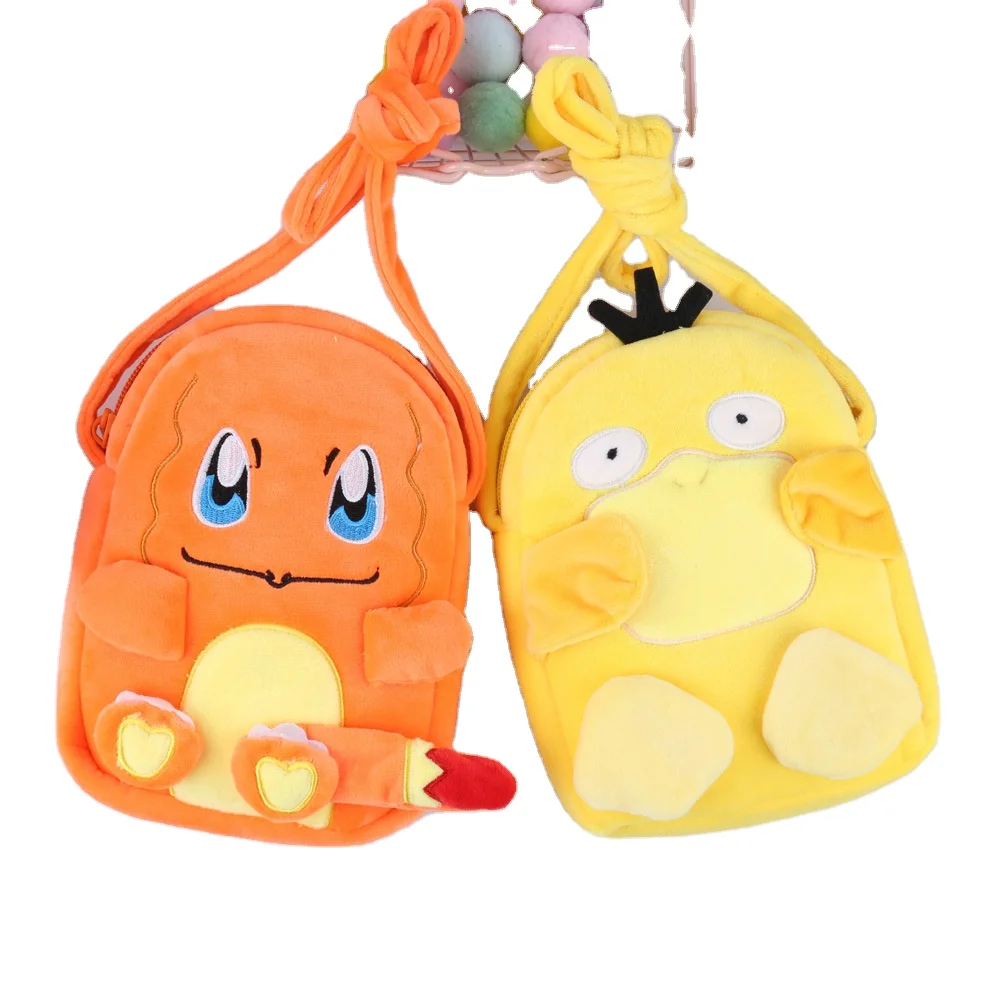 Pikachu Plush Pokemons Purse Pocket Pokemoned Bag Pikachu Pocket Pokemons Coin Purse