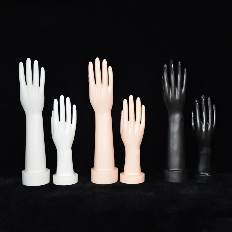 Window Display Jewelry Bracelet Female Plastic Mannequin Hands for Glove and Accessory Display