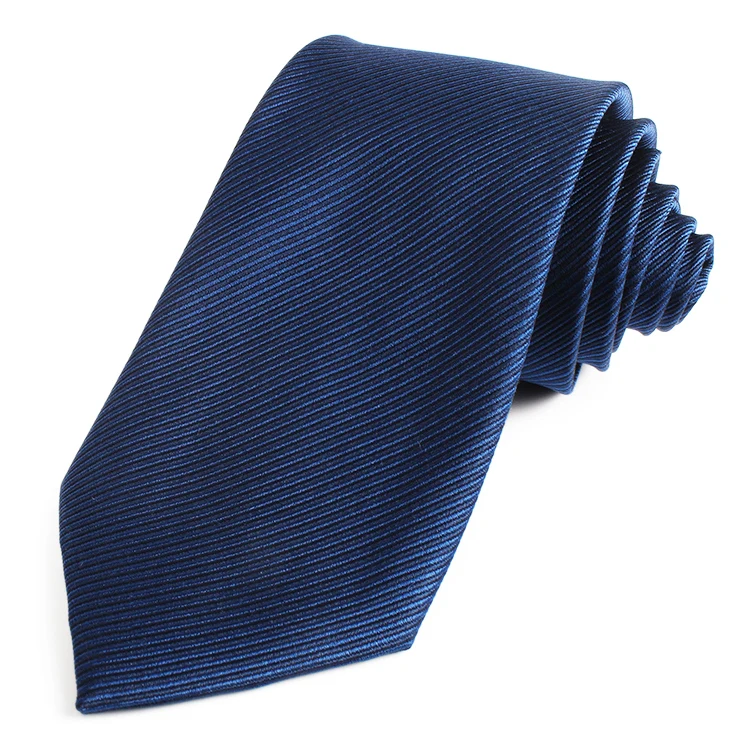 Factory Custom Men Solid Polyester Necktie Low MOQ Skinny 6cm Polyester Neckties Cravat Business Tie