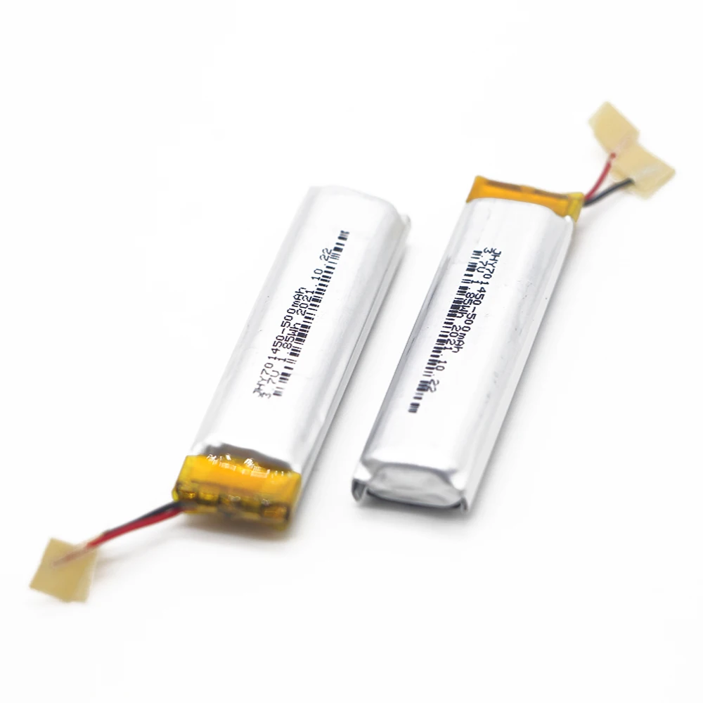 Best sale JHY lifepo4 701450 3.7v 500mAh lithium ion battery for speaker box