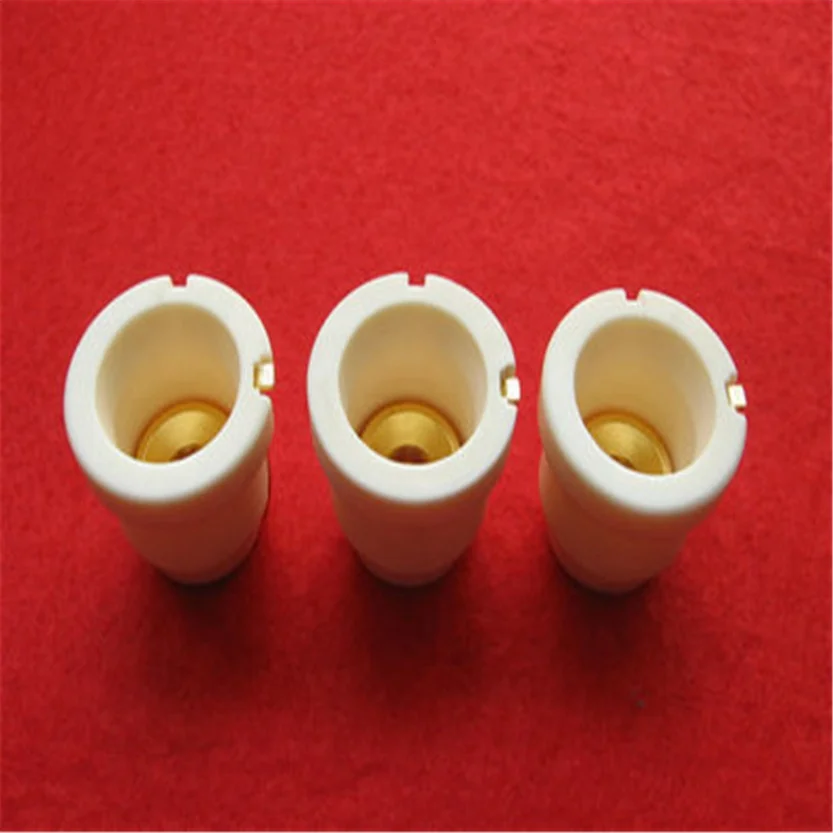Stock product wholesale alumina ceramic fiber laser jet cutting nozzle