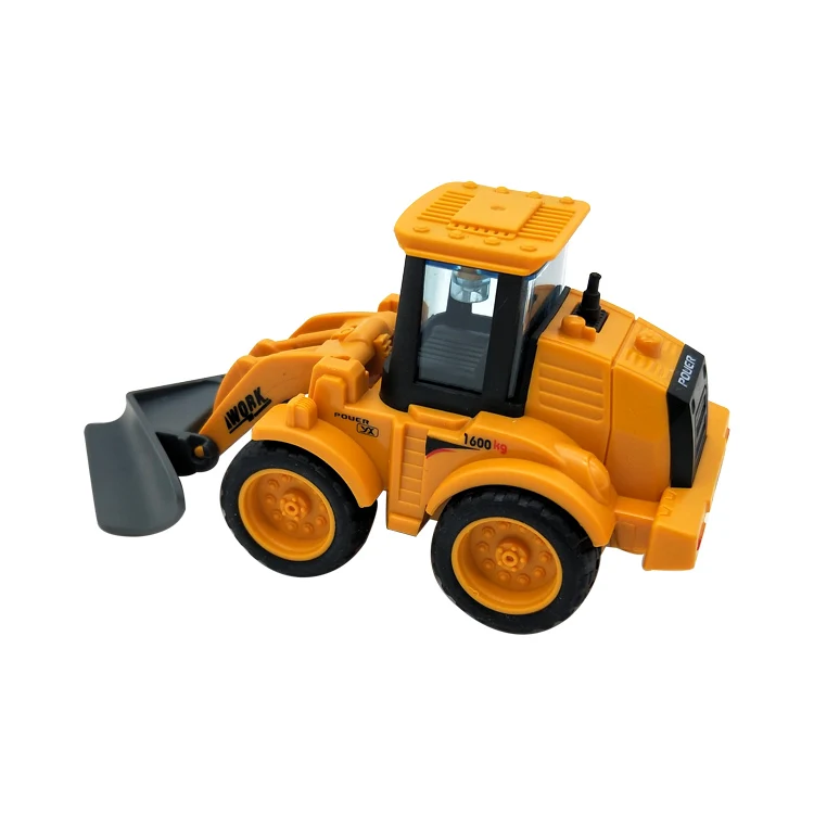 Wholesale Eco Friendly Plastic Digger Vehicle Car Toy Engineering Truck Friction for