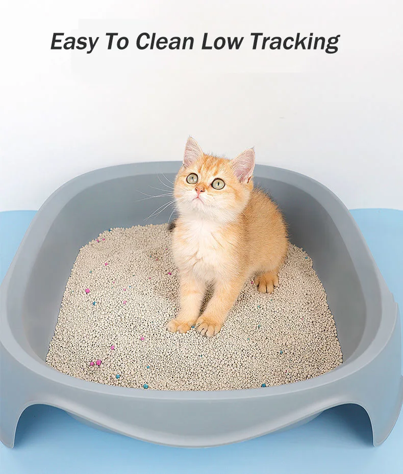 Factory Directly cat sand Sell 5l 10l  8kg 4kg  99% dust free Bentonite Cat Litter