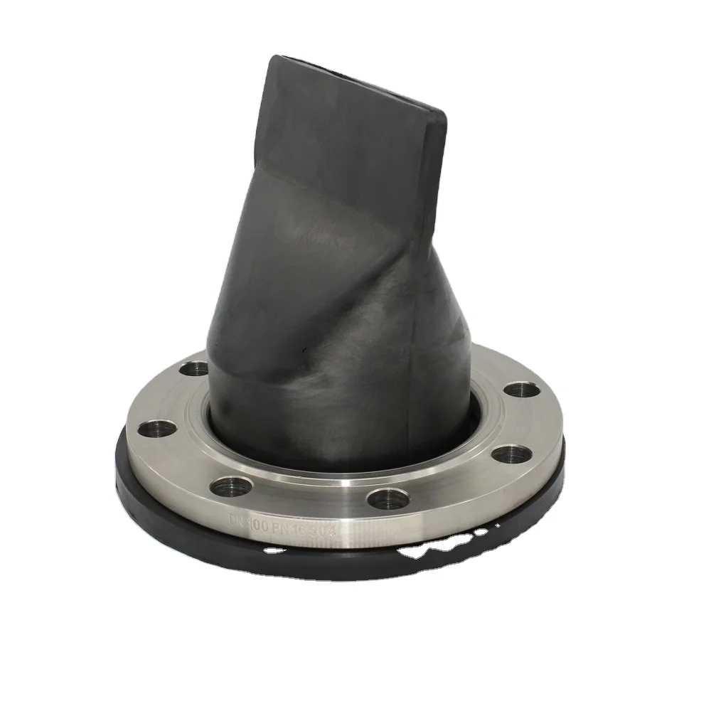 High Temperature DN150 DN200 DN500 Check Valve Big Size EPDM Duckbill Non-Return Valve