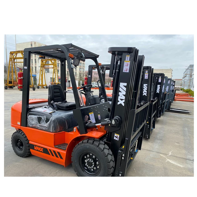 2.5 ton diesel forklift with high exhaust and forklift parts double air filter Japanese engine
