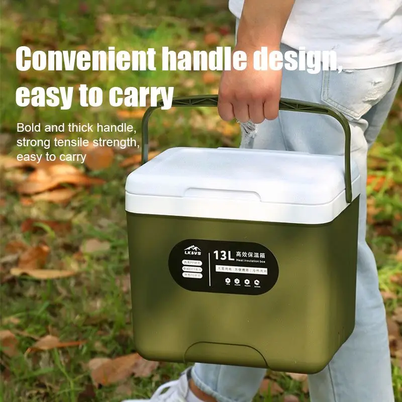 5-24L Ice Box Cooler Box Set For Keep Cool and Heat Portable to Camping Hiking Fishing Party Activity