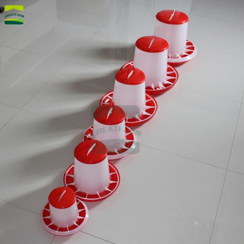 GREAT FARM CHICKEN FARMING Feeder for Broiler and Drinker Chicken Poultry 1.5kg-12kg