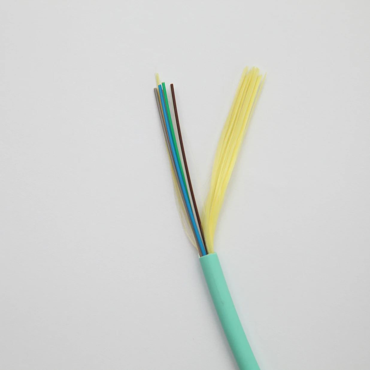 Oem 10  Indoor 1000M 4 Core Multimode Adss Fiber Optic Cable