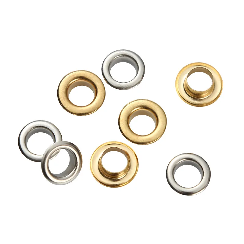 Wholesale Combined Punch Garment Round Brass Eyelet For Handbag Clothing