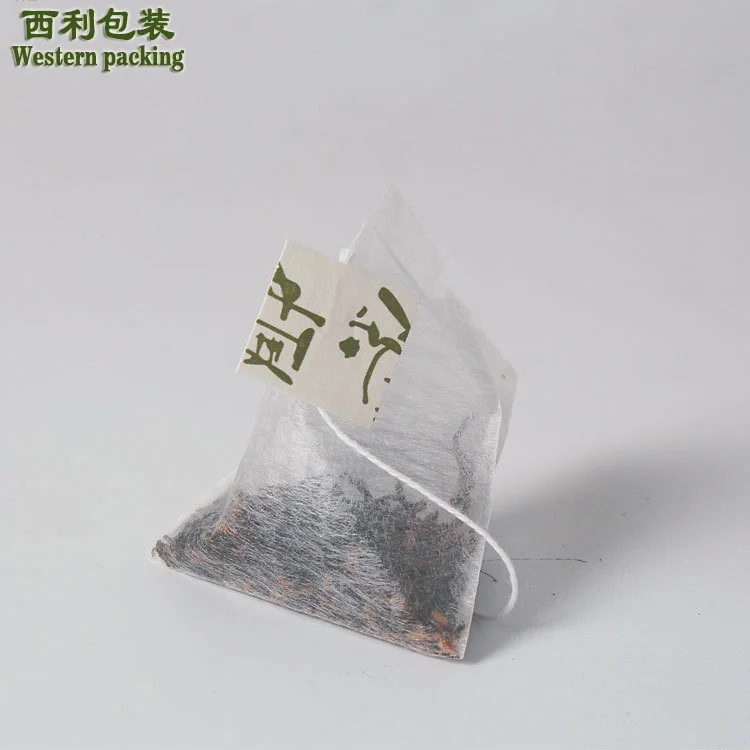 PLA corn fiber non woven fabric tea filter bags, PLA filter tea bags
