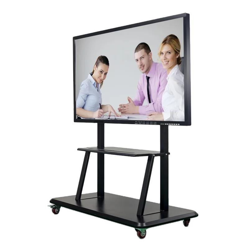 Ultrasonic interactive whiteboard touch interactive board smart class infrared 75 inch panel