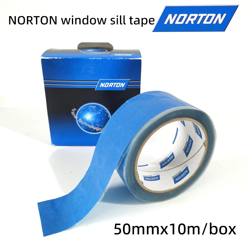 NORTON Car Paint Spray tool Window Edge Masking Tape 50mm*10m Perforated Trim Tape