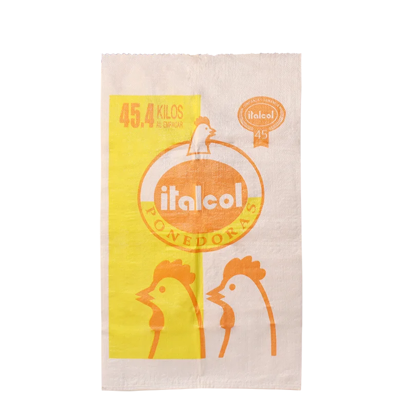 colorful soybean sack grain packaging pp woven sack bopp coated cat dog food packing bag rice bag agriculture fertilizer