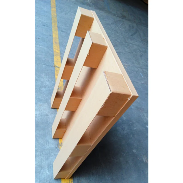 Low Price Cardboard Separators Pallets Toy Pallet Size Kraft Separator 4-Way to replace wooden plastic pallet