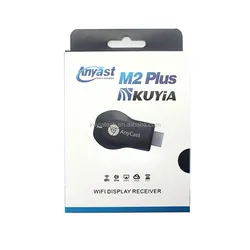 KUYIA M2 Plus TV Stick Wifi Display Receiver Anycast DLNA Miracast Airplay HDMI-compatible Android IOS Dongle