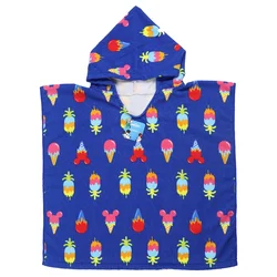 OEM Wearable Hooded Beach Towel Poncho Fashion Personalised Microfiber Beach Towel Kid Custom Sand Free Beach Towel