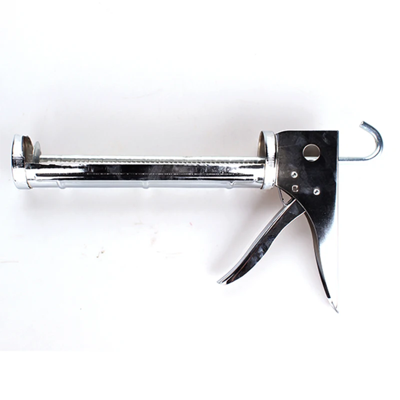 Cylinder type caulking glue silicone sealant skeleton caulking gun aluminum alloy