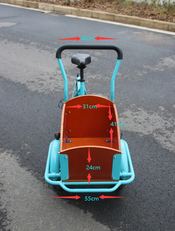 high quality children three wheel tricycle taking pets out door cargo bike  child cargo bike kid tricycle for sale
