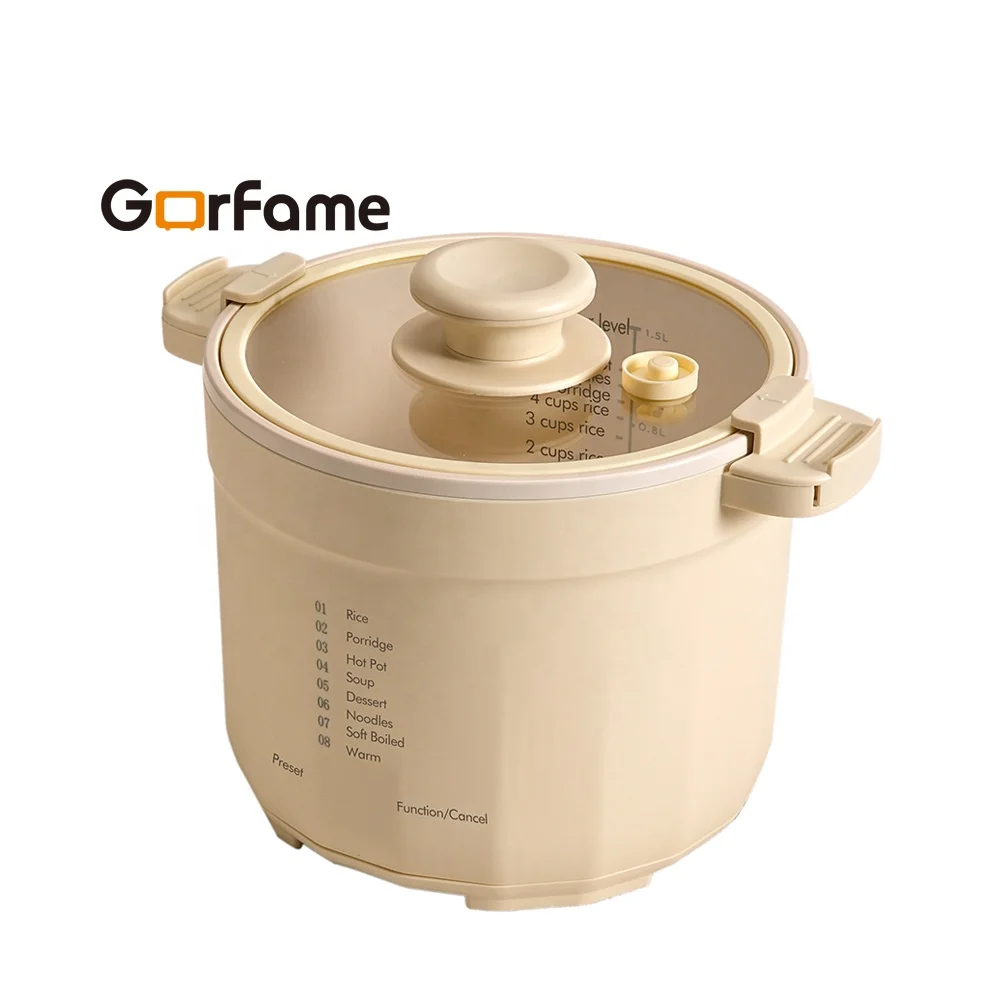 New Mini Slow Cooker Electric Crock Pot 6 Presetting Electric Smart Cookware