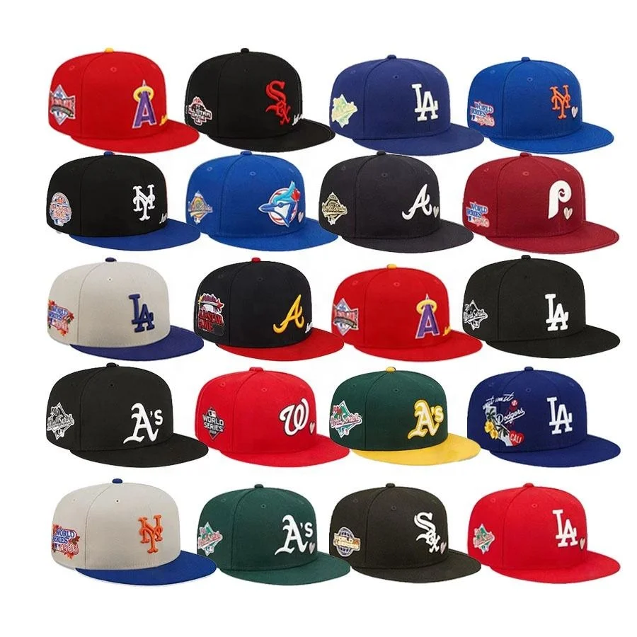 Customized Logo Caps For Men Embroidery Original de Beisbol 6 Panel Sports Snapback Gorras al Por Mayor Fitted Hats Baseball Cap