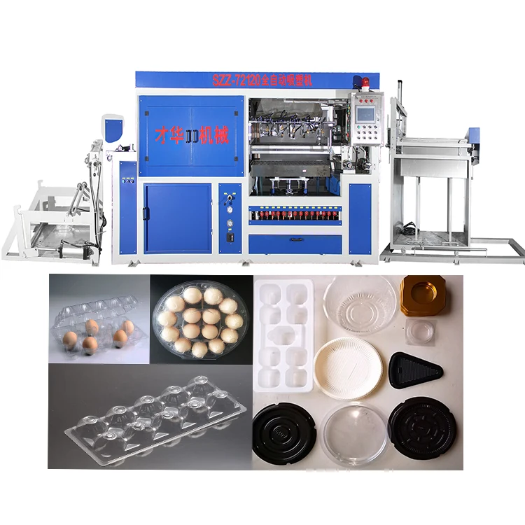 automatic thermocol plate making machine blister vacuum forming thermoforming machine