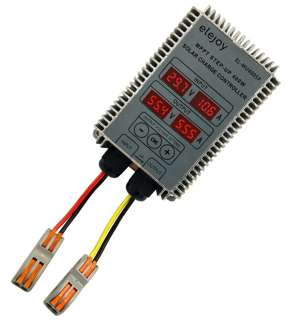 
400W MPPT SOLAR CHARGE CONTROLLER 99% LED DISPLAY STEP-UP SOLAR CONTROLLER MPPT BOOST EL-MU400SP 