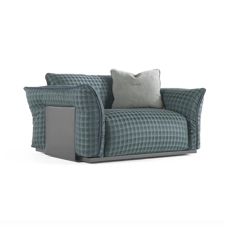 Modern nordic sofa set furniture luxury living room couches leather chesterfield sofa hotel leisure sofa