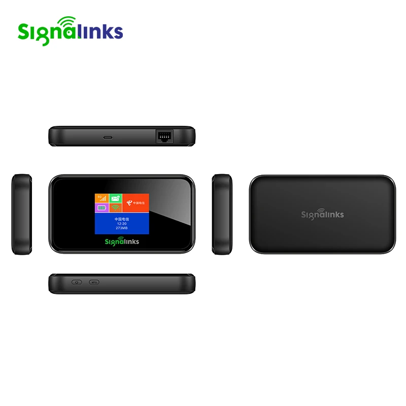Signalinks Router 4G 5G CPE NSA SA WiFi 6 Max 32 Users 1800Mbps 5G WiFi Router