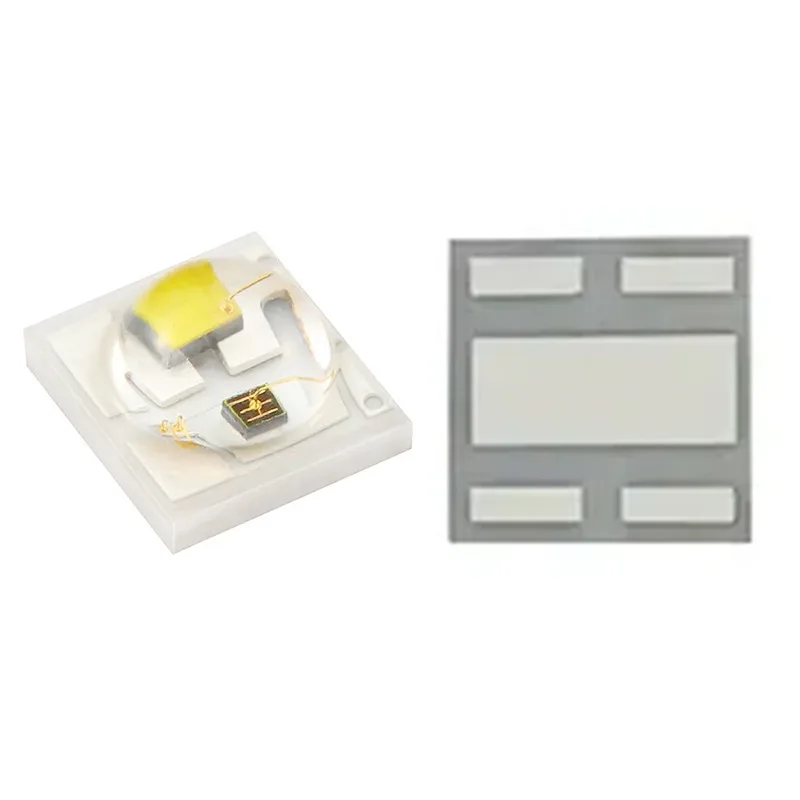 Double light source infrared 850nm white light brightness patch lamp bead infrared fill light lamp