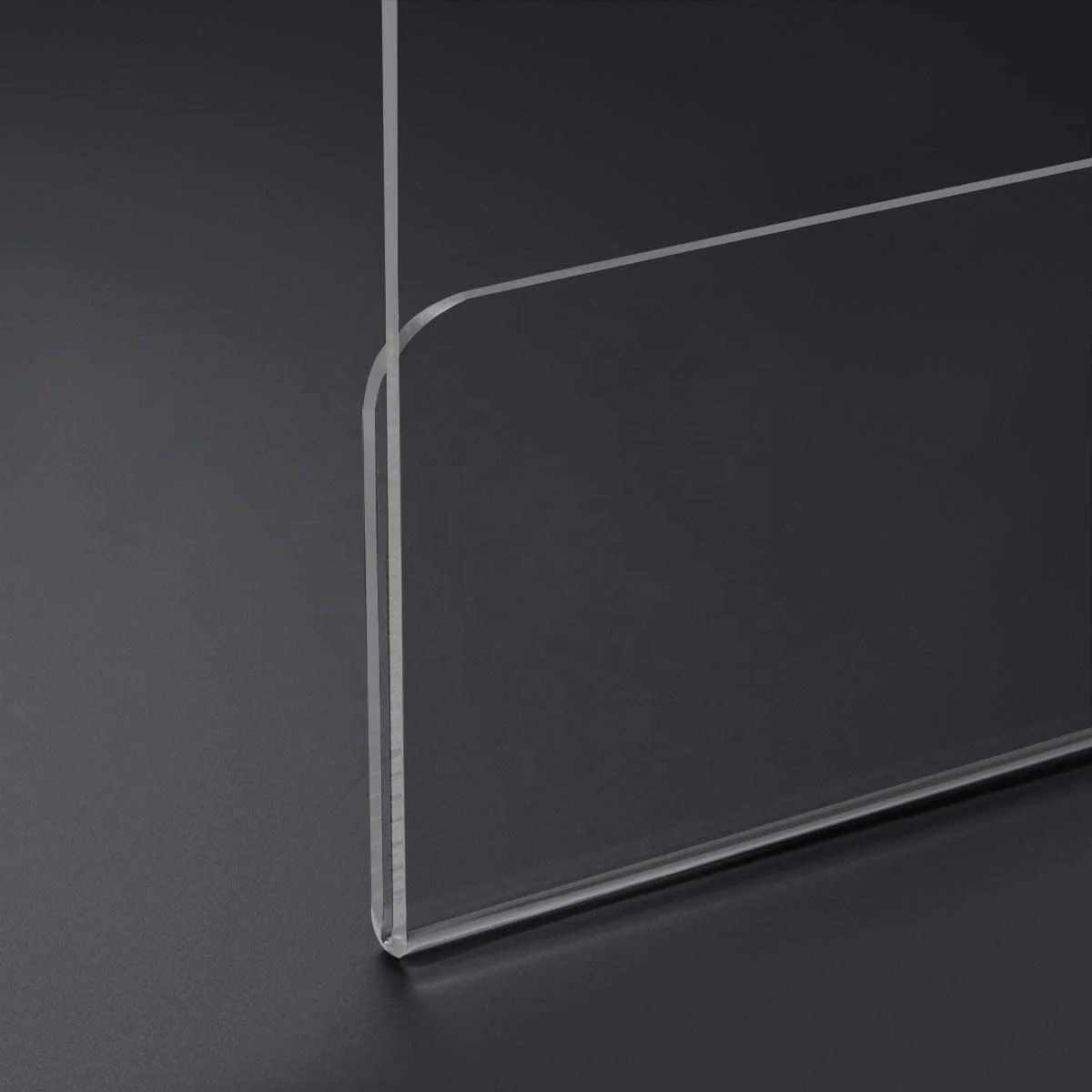 Acrylic Sign Holder Menu Holder Wall Mounted Sign Holder Acrylic Frame
