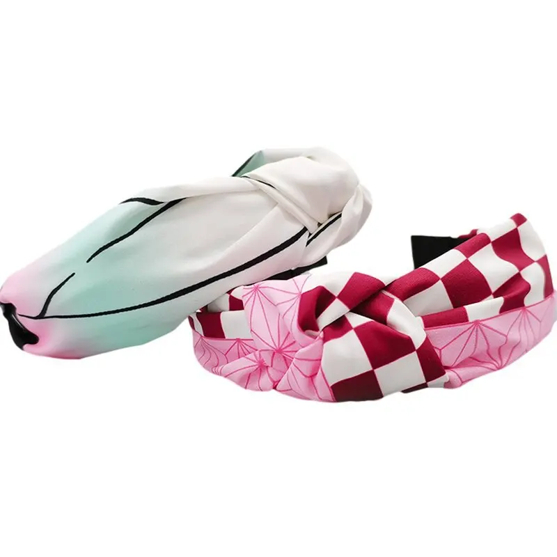 Wholesale Ghost Killing Blade Accessories Headbands Cartoon Same Style Headbands for Girls Women